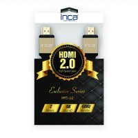 Inca IHD-02 Adapterkabel DVI 24+1 auf HDMI 1.4, 1,5 m, vergoldete Stecker