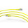 Inca ICAT6-02TS RJ45 Cat6 UTP Netzwerkkabel Ethernetkabel LAN-Kabel Gelb 2 Meter