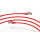 Inca ICAT6-03TK RJ45 Cat6 UTP Netzwerkkabel Ethernetkabel LAN-Kabel Rot 3 Meter