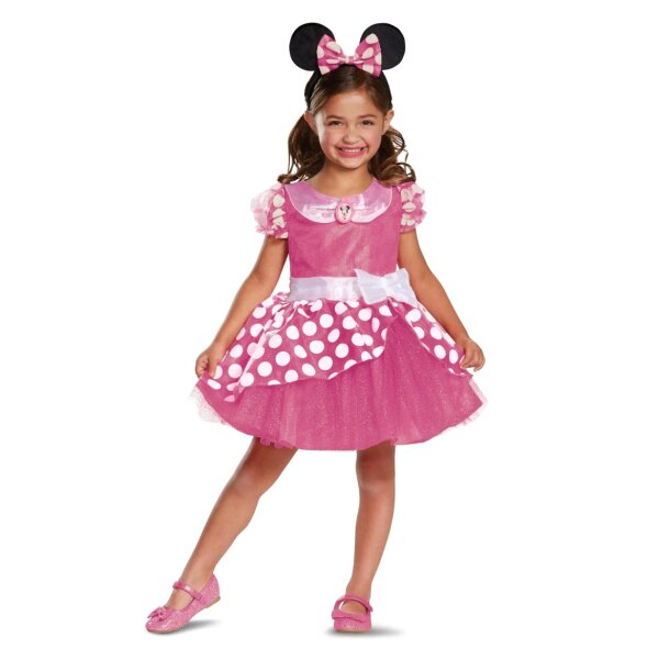 Disney Minnie Mouse Deluxe Kostüm Kleid & Stirnband