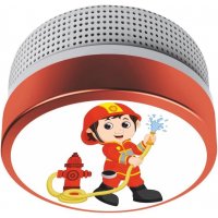ELRO Rauchmelder Kinder Design Feuerwehrmann FS8110 -...