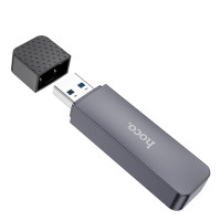 HOCO USB-A 2.0 HB45 Speicherkartenleser, bis zu 480 Gbit/s grau 2 TB