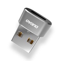 Dudao Adapter von USB Typ-C auf USB schwarz (L16AC schwarz)