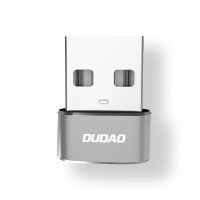 Dudao Adapter von USB Typ-C auf USB schwarz (L16AC schwarz)