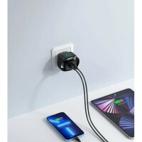 VEGER USB + Typ C Wandladegerät + Ladegerät kompatibel mit Watch PD 25W weiß