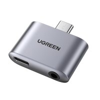 Ugreen CM231 USB-C Mini-Klinken-3,5-mm-Audioadapter...