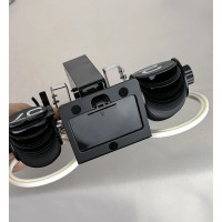 Elektronische Tischuhr Klapptischuhr in Fahrraddesign Schwarz/Weiß Quarzwerk