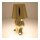 Tischlampe in Gold Nachttisch LED Beleuchtung stehender Mann 2700–6500 K