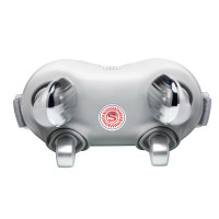 SKG H7-E Nackenmassagegerät mit Kompresse und Rotlicht – Weiß