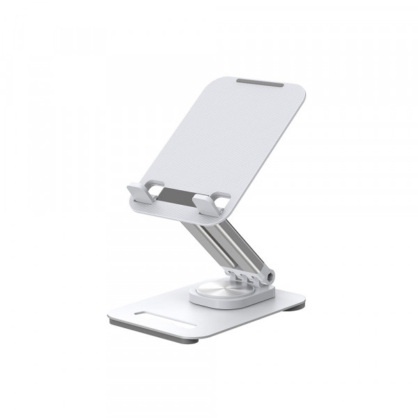 Wiwu ZM010 Tragbarer, faltbarer, um 360° drehbarer Telefon- und Tabletständer aus Metall