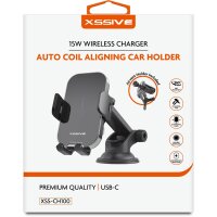 15W Magnetische Kfz-Wireless-Ladestation mit Halterung