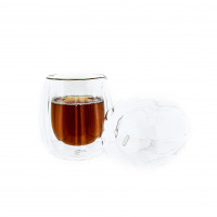 2er Gläser Set 350ml Latte Macchiato Gläser Teeglas Espressogläser Doppelwandig