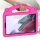 Dux Ducis Panda Armor Tablet Tasche Gehäuse für Samsung Galaxy Tab A9 Plus  Schutzhülle für Kinder + Standfunktion EVA Pink