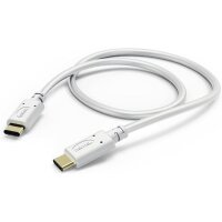 Hama USB-C Kabel USB Type-C zu USB Type-C Ladekabel Datenkabel 1,5m Weiß