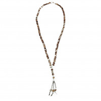 Gebetsketten aus 99 Perlen mit silbernen Akzenten 50 cm...
