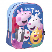 Peppa Pig 3D Rucksack Backpack Freizeitrucksack: Farbenfroher Spaß  für kleine Entdecker