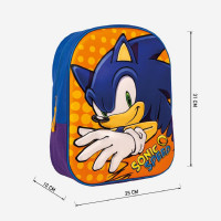Sonic Backpack Freizeitrucksack: Der ultimative 3D Rucksack für unterwegs