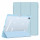 Dux Ducis Toby Eco-Leather Tablet-Ledertasche Schale Cover kompatibel mit iPad Air 13" 2024 mit Smart-Sleep Funktion Wake-Up Stifthalter Schutzhülle Blau