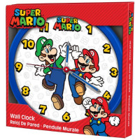 Super Mario analoge Wanduhr ⌀ 25cm: Der Blickfang...