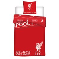 Liverpool FC Bettbezug - Single - 140 x 200 cm - Rot