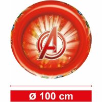 AVENGERS | 2 Rings Pool - aufblasbares Pool - 2 Ringe - Durchmesser 100 cm -