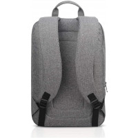 Laptop-Tragetasche Rucksack aus Wasserabweisendes Polyester Grau 15,6 Zoll