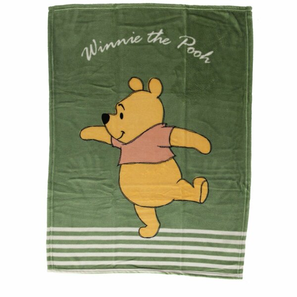 Winnie Pu der Bär Korallen Babydecke Weiche Fleecedecke für Babys 100 x 75 cm