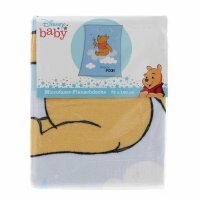 Winnie Pu der Bär Korallen Babydecke Weiche Fleecedecke für Babys 100 x 75 cm