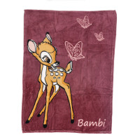 Bambi Kuscheldecke Kinderdecke Korallen-Fleece Babydecke...