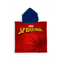 Spiderman Kinder-Badeponcho mit praktischer Kapuze