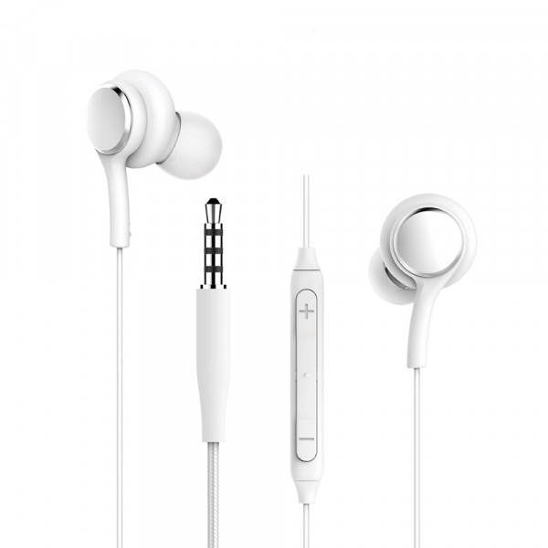 WIWU kabelgebundene Ohrhörer EB310 Klinke 3,5mm schwarz - IN-Ear-Kopfhörer