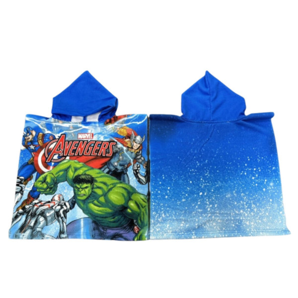 Avengers Badeponcho aus Microfaser mit kapuze für Kinder Hoody Towel