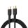 WIWU Kabel YQ02 USB-C - USB-C 100W 1,2m Ladekabel - Schnellladekabel