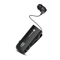 F-AUDIO Einzelohr Wireless In-Ear Kopfhörer Single-Ear Einohriges Modell in Schwarz