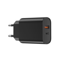 WIWU Wandladegerät Wi-U002 PD + QC 20W 1x USB 1x...