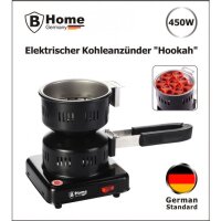 Elektrischer Shisha Kohleanzünder mit Greifzange "Hookah" - 450 Watt