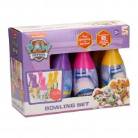 Paw Patrol Bowling set Outdoor-Spielzeug für Kinder 6 Pins und eine Bowlingkugel