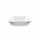 2er Set Wave Style Servierschale aus Porzellan Salatschüssel in Weiß