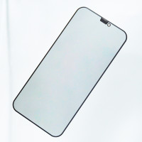 5D Privacy Schutz Glas kompatibel mit Realme 12 5G Curved Folie Vollständig Klebend und Abdeckung