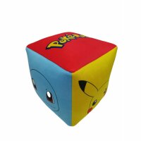 Pokémon Würfel-Kissen Kuschelkissen Perfektes...