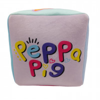 Peppa Pig Würfelkissen Gemütliches Kuschelkissen für kleine Fans