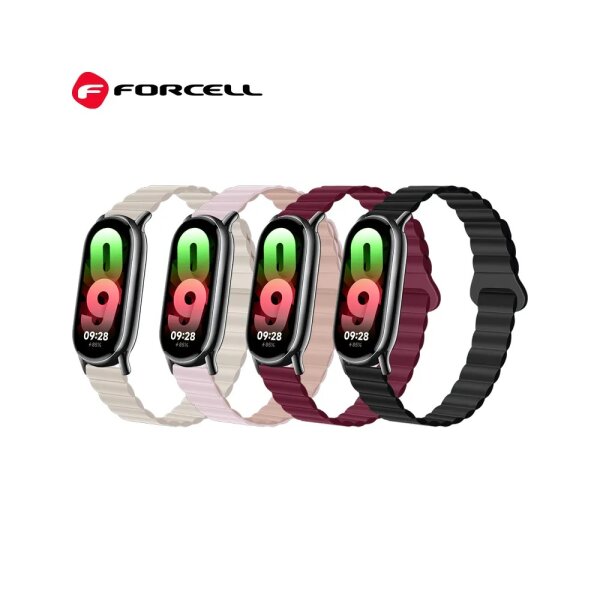 Watch-Band - FORCELL F-DESIGN FX Mi Band 8 Gurt kompatibel mit Xiaomi Mi Band 8 Sternenlicht