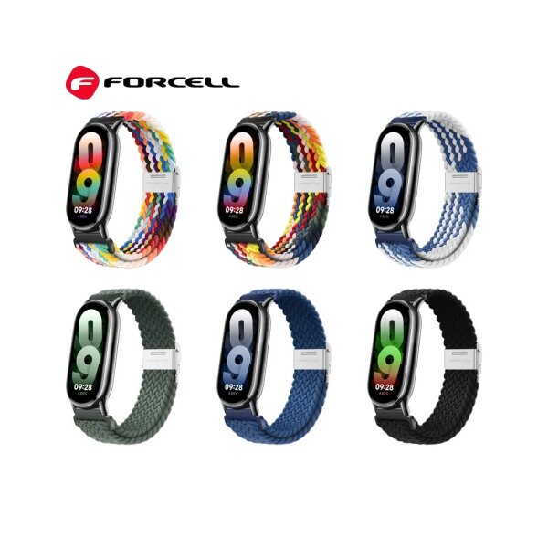 Watch-Band - elastische Polyesterfasern - FORCELL F-DESIGN FX5 Armband für Xiaomi Mi Band 8