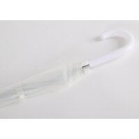 Regenschirm ⌀85 cm Transparent Fiberglasgestell und POE-Bespannung