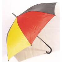 Stockschirm in Deutschlandfarben ⌀117 cm Regenschirm, Perfekt für Deutschlandfans