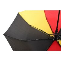 Taschenschirm perfekt für Deutschlandfans ⌀100 cm Regenschirm Schwarz, Rot, Gelb