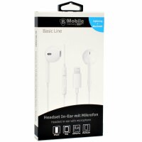 Headset In-Ear mit iPhone-Anschluss + Bluetooth - (BASIC LINE)