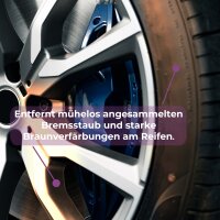 SinyChiefs Ade Reifenverschmutzung - TIRE & WHEEL - REIFEN & FELGENREINIGER 500ml  -