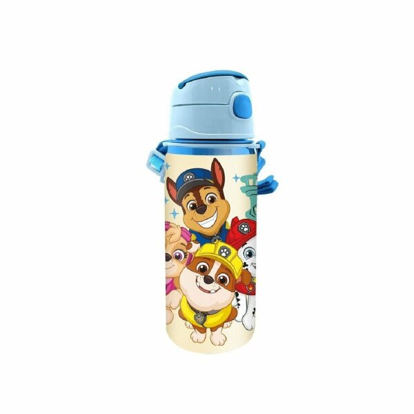 Paw Patrol Aluminium Trinkflasche - Robust und ideal für unterwegs, 600 ml