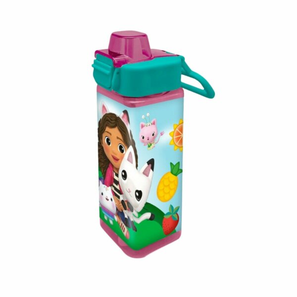 Gabbys Dollhouse Trinkflasche aus Aluminium - 500 ml, perfekt für unterwegs